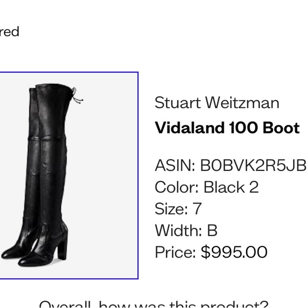 Stuart Weitzman Black Stiletto Over-the-Knee Boots